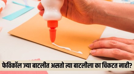 Why Does Fevicol or Glue Does not stick to its container know scientific reason behind this