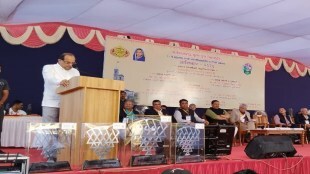 Radhakrishna Vikhe Patil addressed the universities at the opening ceremony of the Invention Research Competition