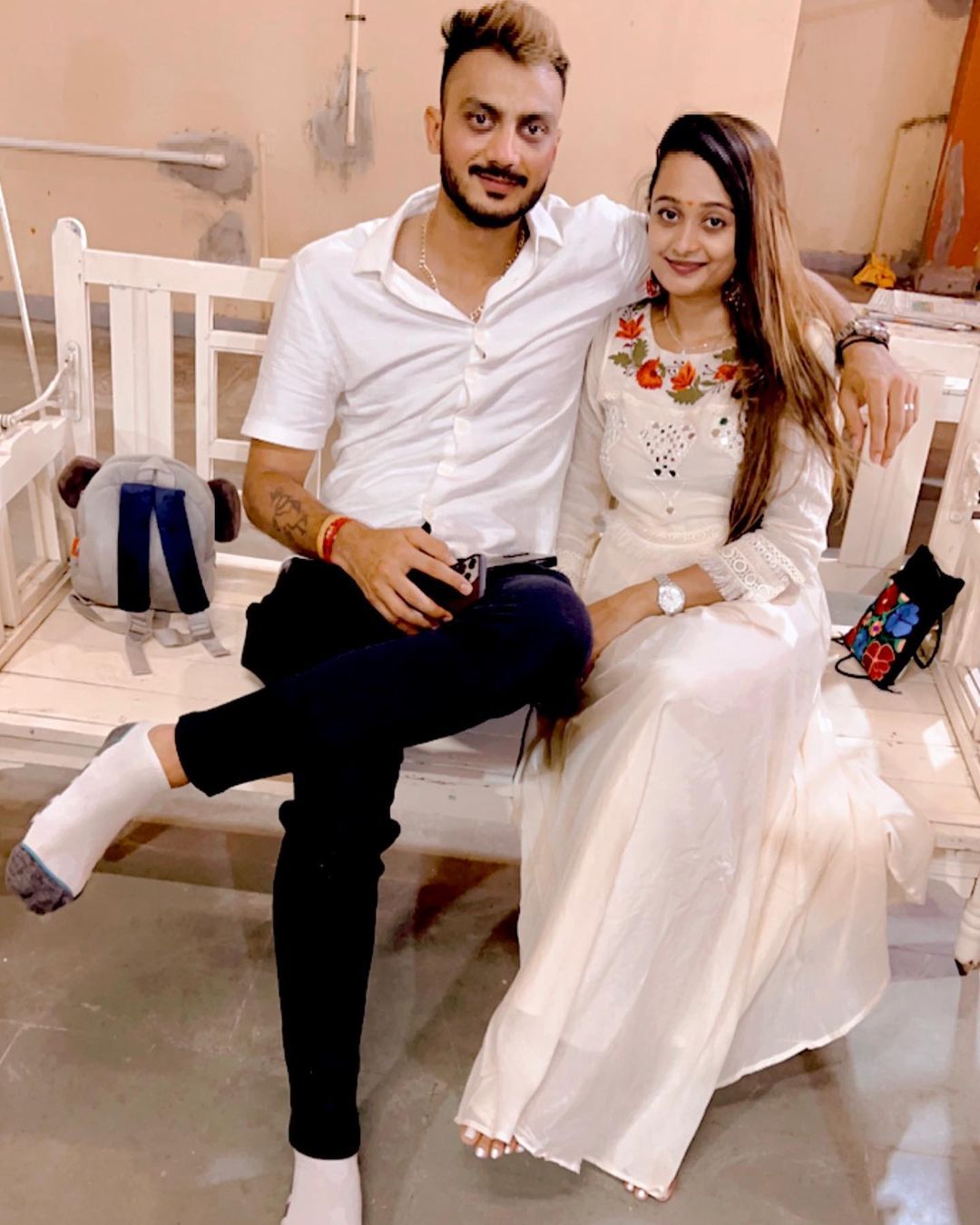 axar patel wedding wife meha patel