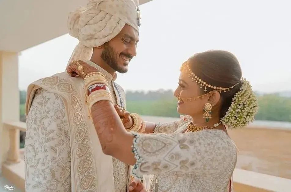 akshar patel wedding photos 