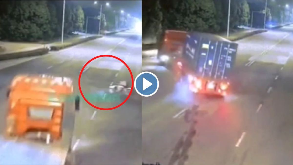 Viral Road Accident