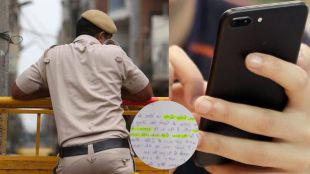 Up Police constable viral letter