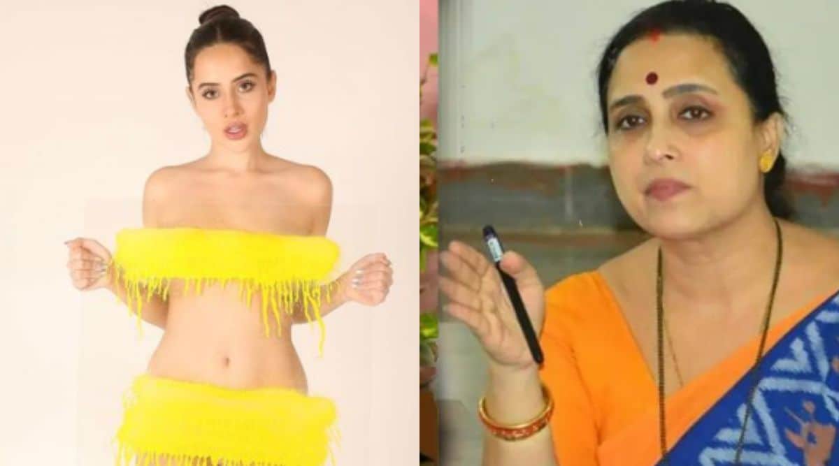 Urfi Javed Slams Chitra Wagh