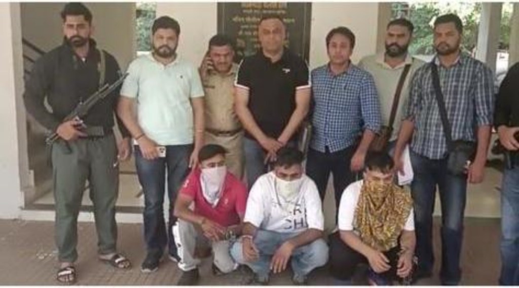 Criminals of the Sonu Khatri gang in Punjab