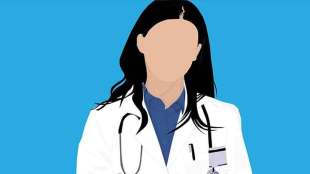 medical degree holder woman lives in poverty