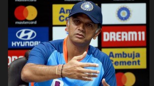 head coach Rahul Dravid answered the reporters in Marathi