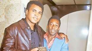 two sporting legends pele and muhammad