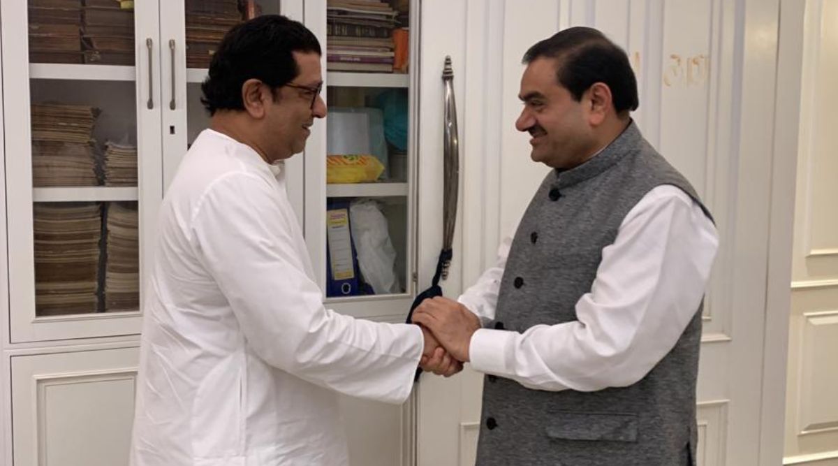 gautam adani and raj thackeray meet