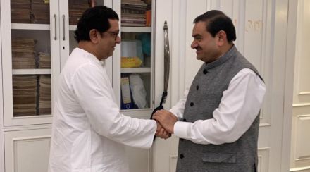 gautam adani and raj thackeray meet