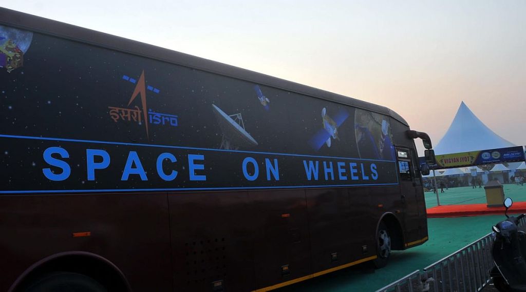 isro space on wheel