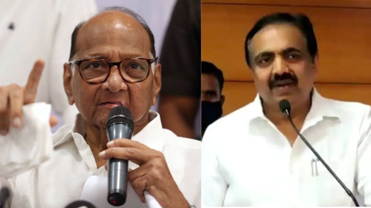 jayant patil on sharad pawar