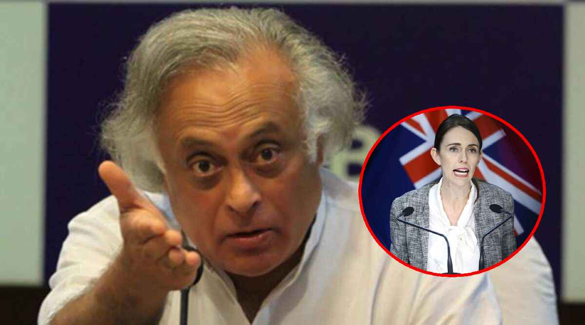 jayram ramesh and Jacinda Ardern
