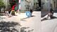 man dragged by bike