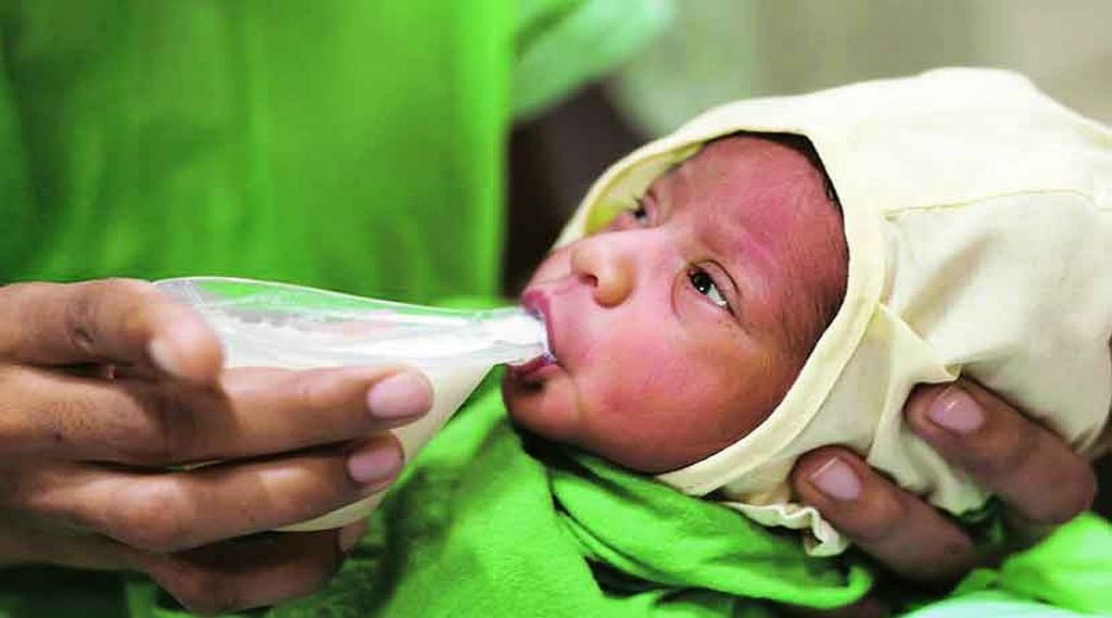 milk for newborn baby