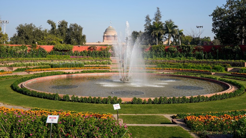 mughal gardens as amrit udyan i
