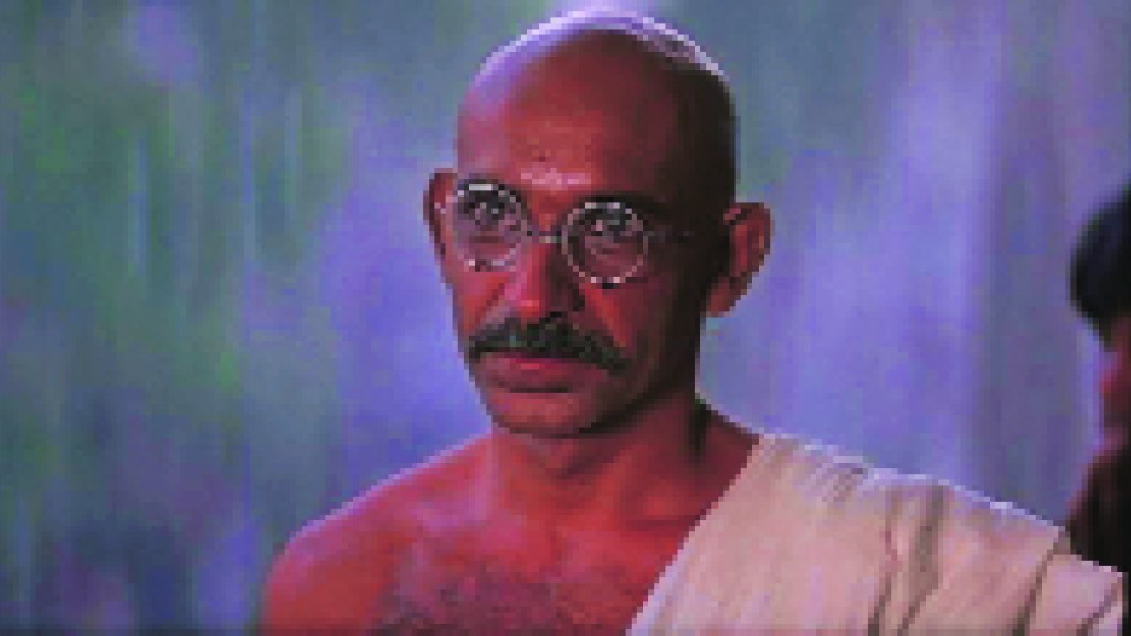 m k gandhi