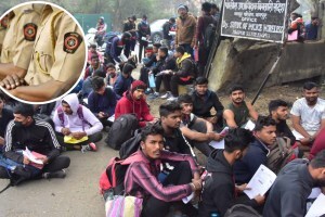 police bharti student