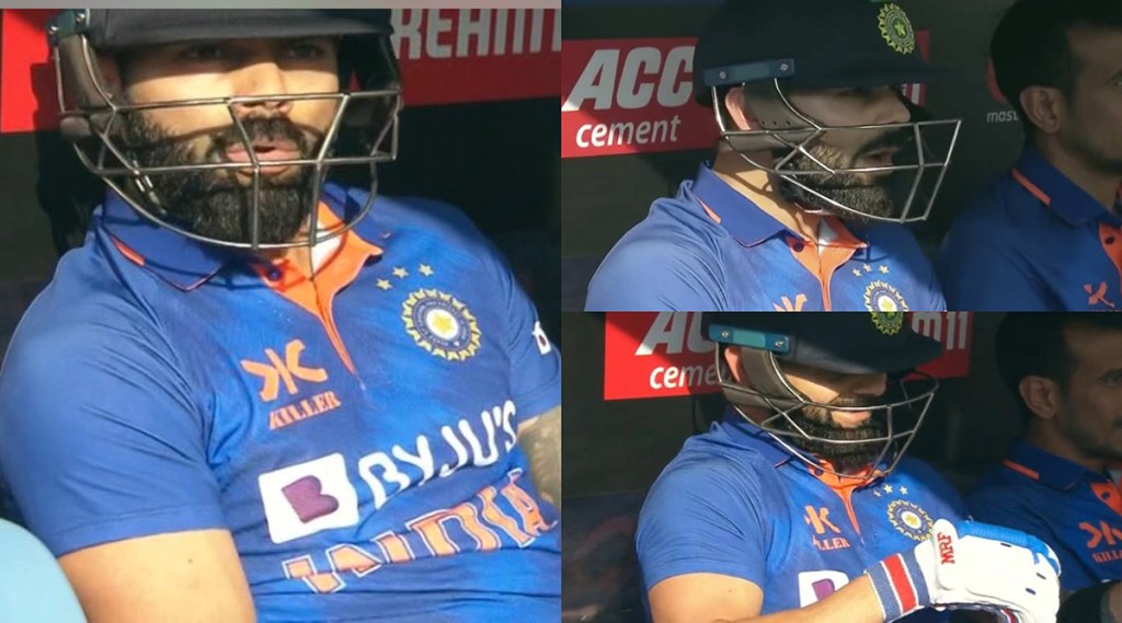 I'm always ready When Shubman Gill was not out, King Kohli was about to enter the field, the reaction went viral