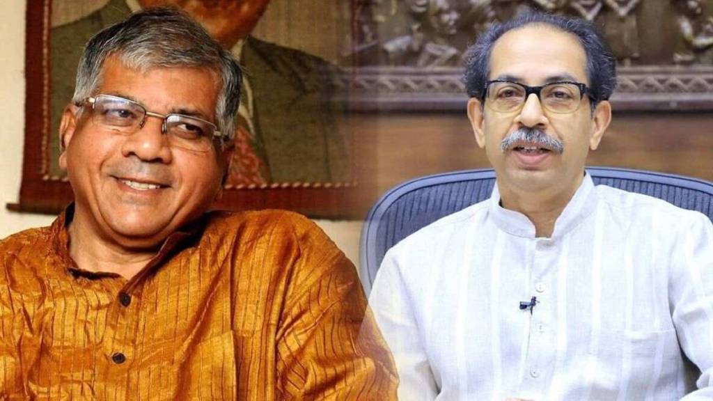 prakash ambedkar and uddhav thackeray