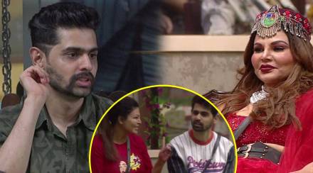 rakhi sawant aroh welankar bigg boss marathi 4