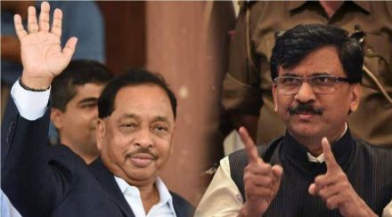 sanjay raut and narayan rane