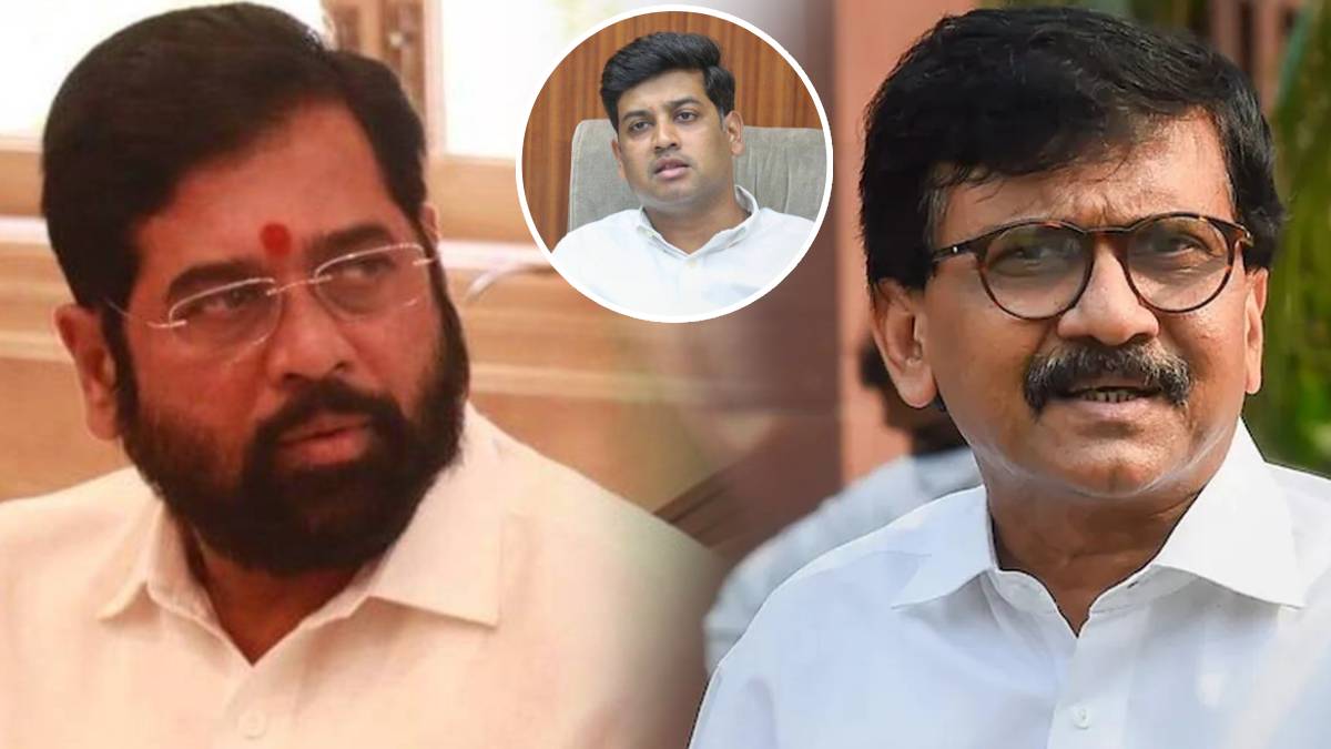 sanjay raut eknath shinde shrikant shinde
