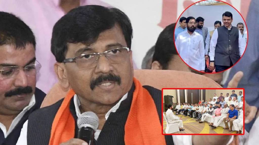 sanjay raut on eknath shinde and shiv sena mla revolt