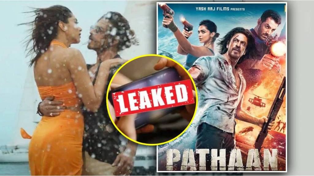 shah rukh khan pathaan movie leaked