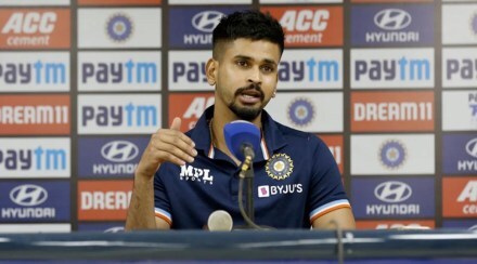 India's middle-order batsman Shreyas Iyer says he's not upset with BCCI and team management after being dropped from T20 World Cup