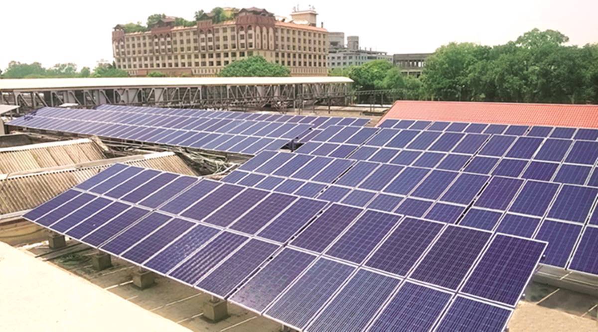solar energy systems on buildings rooftops