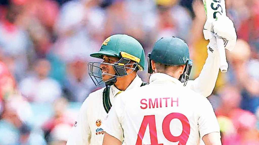 australia vs south africa usman khawaja steve smith hit milestones in scg test