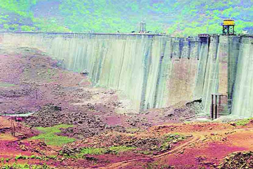 Temghar dam water release