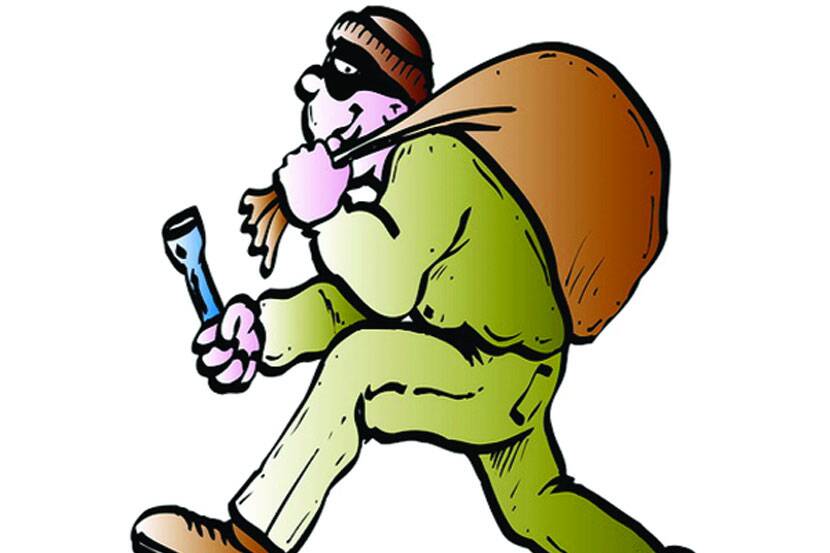 thieves stolen construction material Katraj