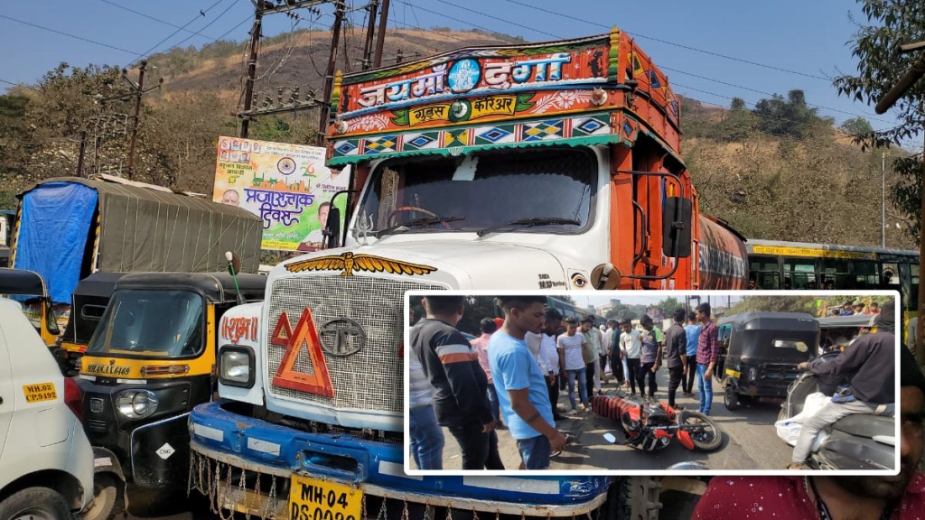 truck accident in nalasopara