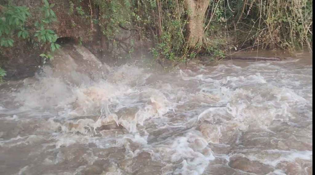 bhatsa dam canal damage