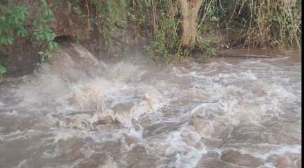 bhatsa dam canal damage