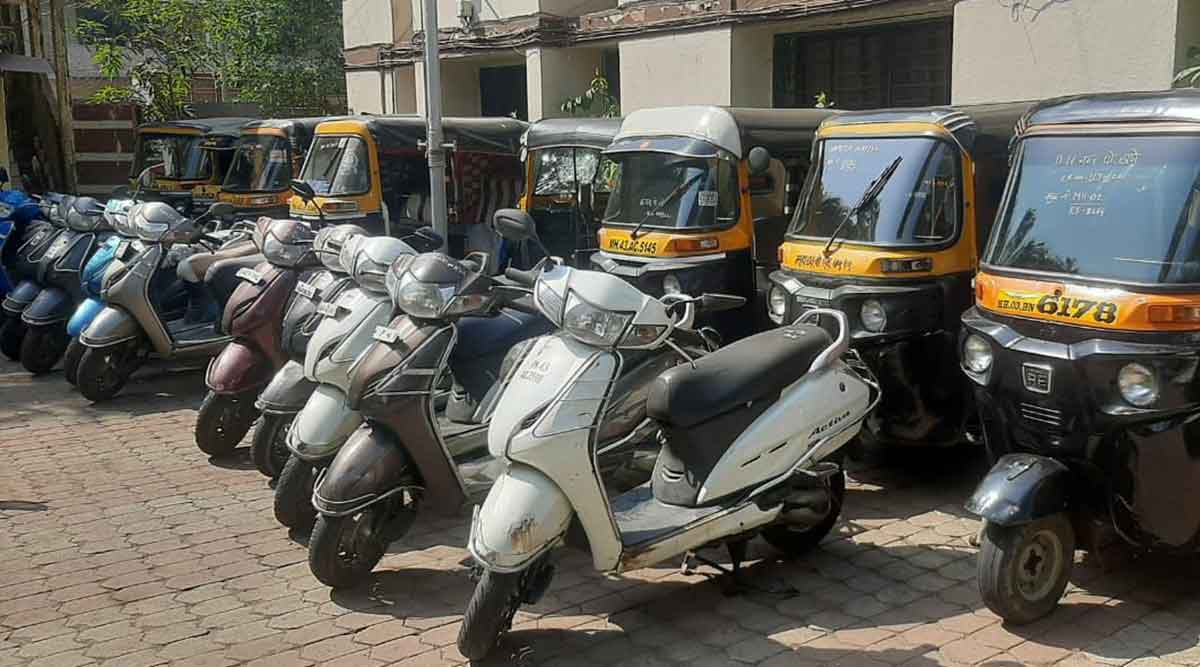vehicles thieves in navi mumbai