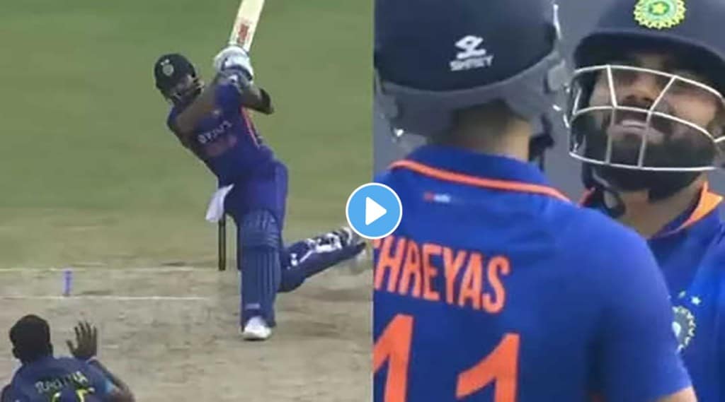 Virat Kohli himself said after hitting the helicopter six Mahi shot video viral