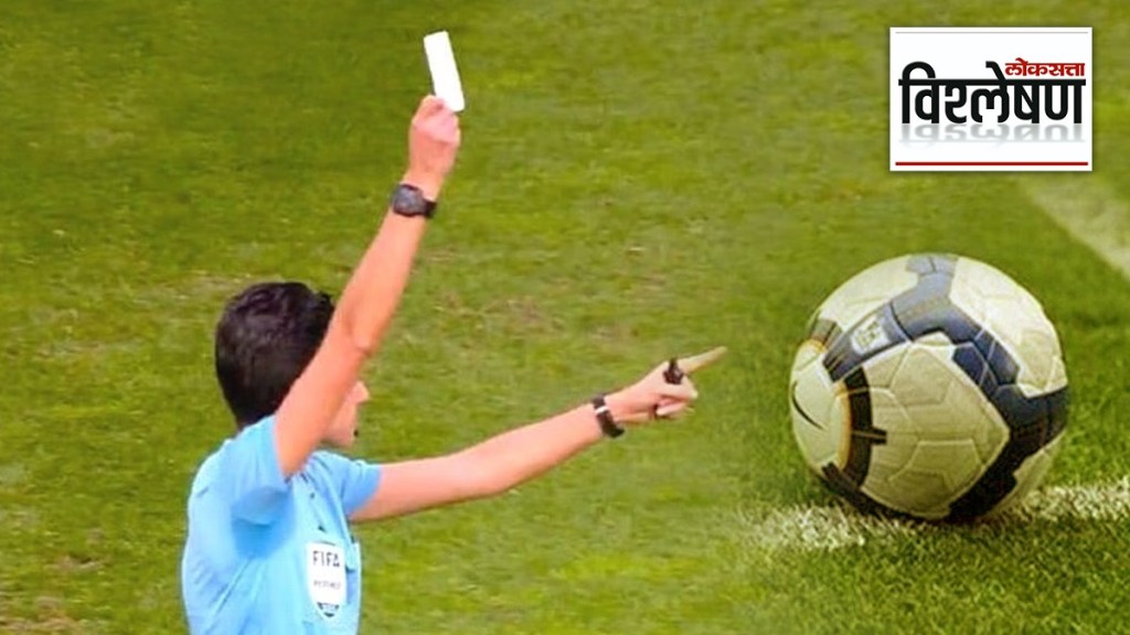 white card use in football