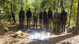 Explosives buried by Naxalites seized by Gadchiroli police force
