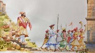 Appearance of Chhatrapati shivaji maharaj