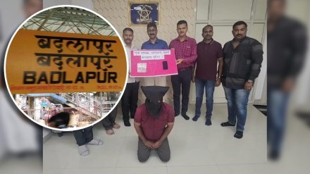 Badlapur railway station thief arrested from Dombivli