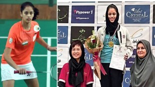 Tanya Hemanth: Huge protests in Iran but before coming on the podium the Indian shuttler was given a hijab