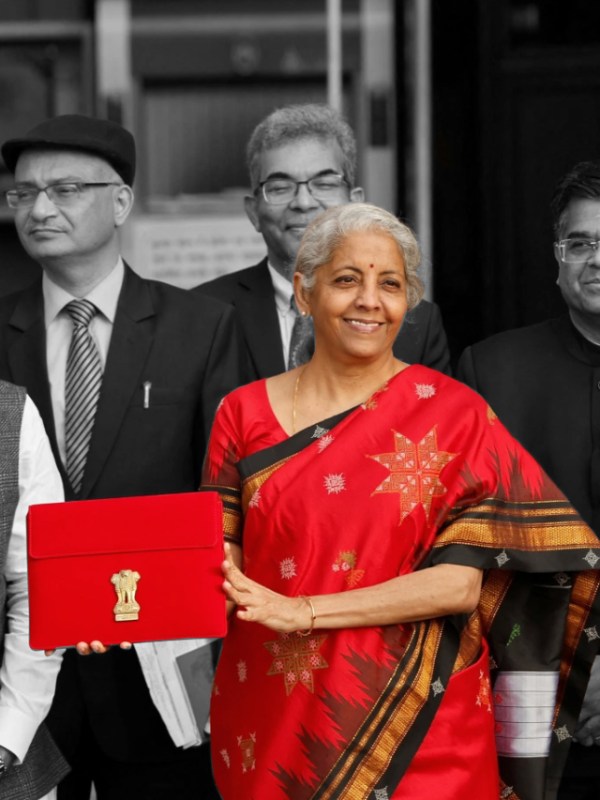 Budget 2023 Union Finance Minister Nirmala Sitharaman Saree
