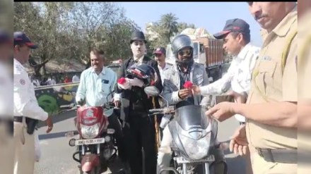 Charlie Chaplin made the city dwellers aware about traffic rules in bhusawal