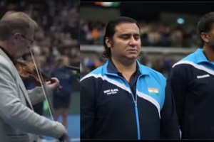 VIDEO: Soulful rendition of Indian National Anthem won hearts of fans during Davis Cup opening ceremony