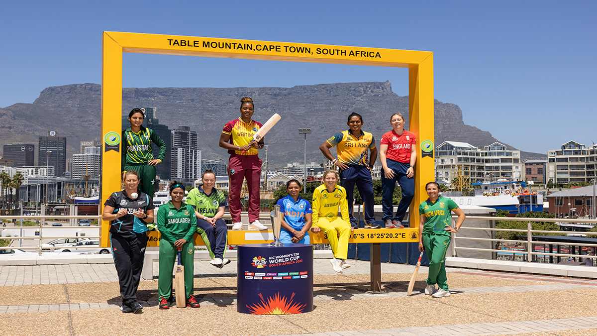 Women's T20 WC 2023 10 teams 17 days and 23 matches women’s world cup starts from 10th February see latest trophy photoshoot