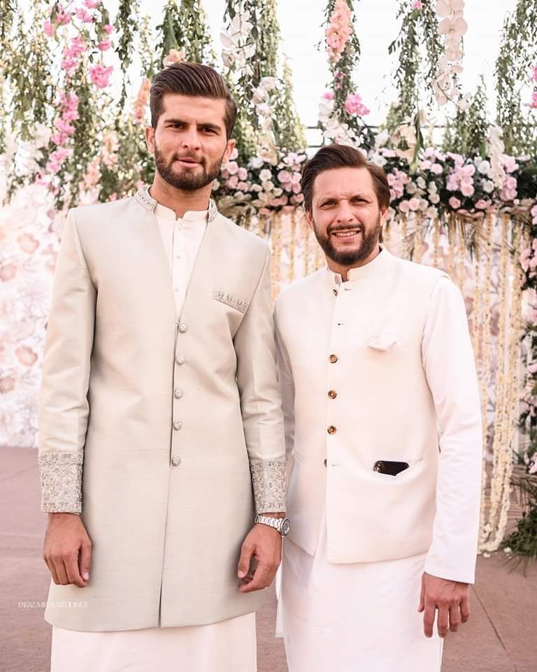 Shaheen Shah Afridi Married Daughter Ansha See Wedding Photos 