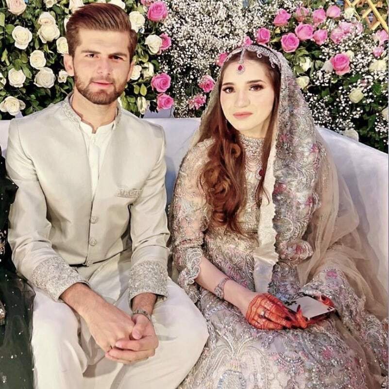 Shaheen Shah Afridi Married Ansha See Wedding Photos 
