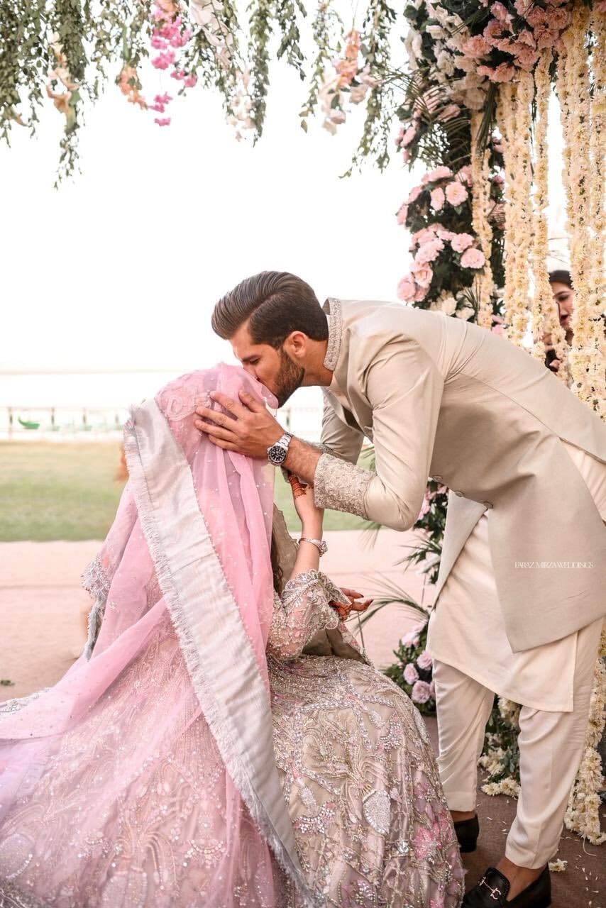 Shaheen Shah Afridi Married Daughter Ansha See Wedding Photos 